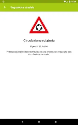 Segnaletica stradale android App screenshot 9