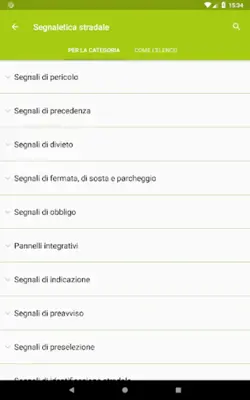 Segnaletica stradale android App screenshot 11