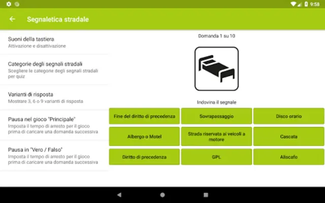 Segnaletica stradale android App screenshot 12