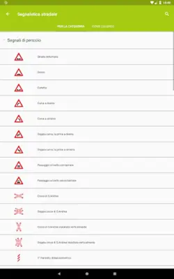 Segnaletica stradale android App screenshot 2