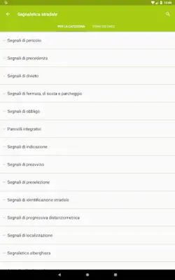 Segnaletica stradale android App screenshot 3