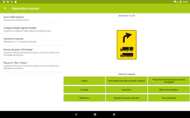 Segnaletica stradale android App screenshot 4